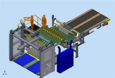 Fully Automatic Pre Feeding Machine, With Turning Over System